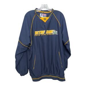 Notre Dame Irish Men’s Embroidered Windbreaker Jacket Russell Team Issue Size M